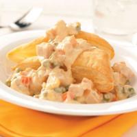 Creamed Turkey with Puff Pastry_image