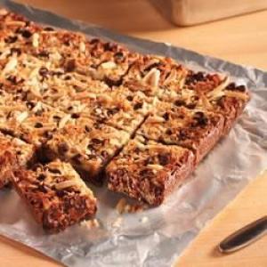 Chocolate Chip Toffee Bars with Almonds image