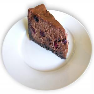 Dark Chocolate Covered Cherry Cheesecake_image