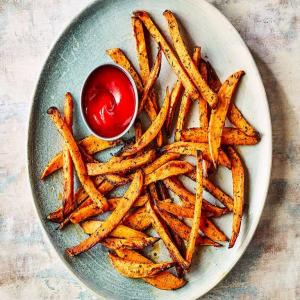 Air fryer sweet potato fries_image