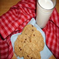 Chewy Oatmeal Peanut Butter Cookies! image