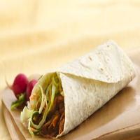 Slow-Cooker Pulled Pork Wraps with Coleslaw image