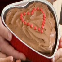 Chocolate Heart Cake image