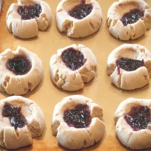 Peanut Butter and Jelly Thumbprints_image