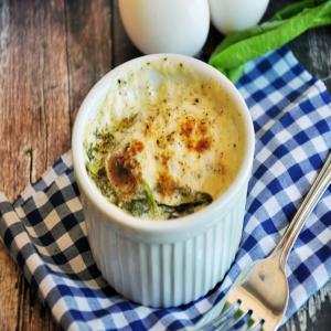 Creamy Baked Eggs for Two image