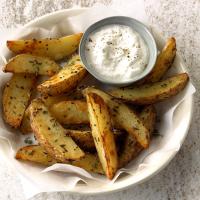 Herbed Party Potato Wedges_image
