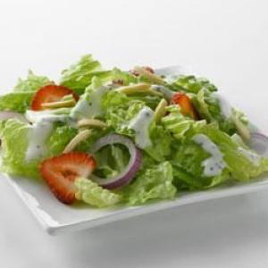 Strawberry Romaine Salad and Creamy Poppy Seed Dressing with Truvia® Natural Sweetener_image