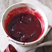 Blackberry compote image