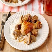 Mediterranean Chicken and Sausage Recipe image