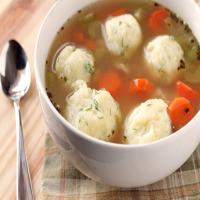 Gluten-Free Potato Kneidlach / Non-Gebrokts Soup Dumplings_image