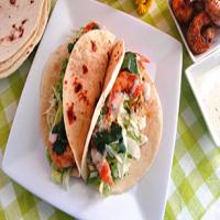 Grilled Shrimp Tacos with KRAFT Classic Ranch Dressing_image