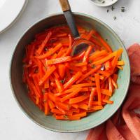 Glazed Julienned Carrots image