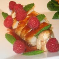 Chicken Breasts With Raspberry-Balsamic Sauce image