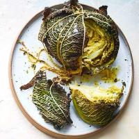 Butter-basted BBQ cabbage image