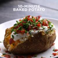 10 Minute Baked Potato Recipe by Tasty image