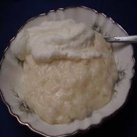 Tapioca Custard Pudding image