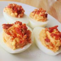 Sweet and Savory Peanut Butter Deviled Eggs_image