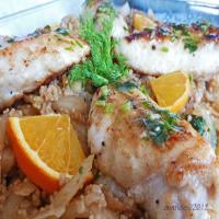 Chicken and Couscous With Fennel and Orange_image