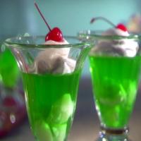 Loopy Lime and Lychee Gelatin Parfait image