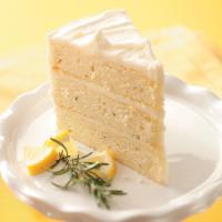 Lemon-Rosemary Layer Cake image