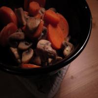 Carrots and Mushrooms Saute_image