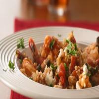 Mediterranean Shrimp with Bulgur image