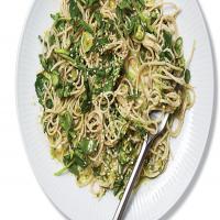 Soba with Green Chile Pesto image