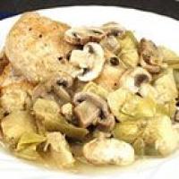 Romantic Chicken with Artichokes and Mushrooms_image