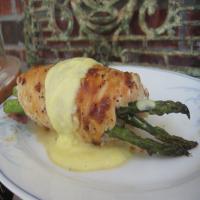 Nif's Asparagus Stuffed Chicken Breast With Hollandaise Sauce image