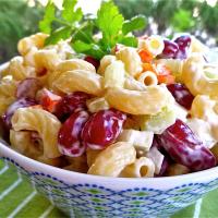 Elbow Macaroni and Kidney Bean Salad image