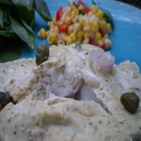 Roasted Fish in a Mustard Sauce - Barefoot Contessa. image