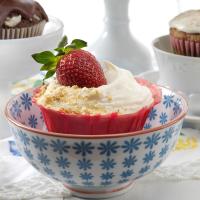Strawberry Cheesecake Cupcakes image