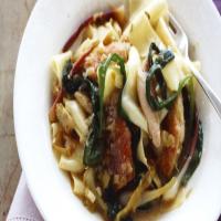 Pappardelle with Rabbit, Ramps, and Wild Garlic_image
