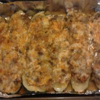 Zucchini Boats with Ground Beef image