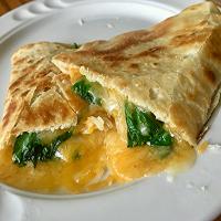 Spinach Whole Wheat Quesadillas image