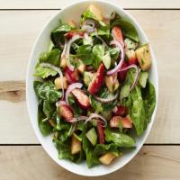 Strawberry, Cucumber and Melon Salad_image