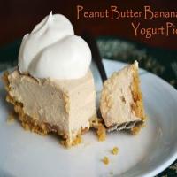 Peanut Butter Banana Yogurt Pie image