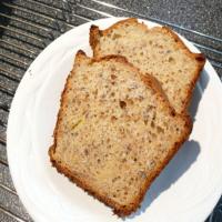Easy Lower Sugar Banana Flax Bread image