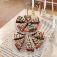 Chocolate Christmas Tree Brownies_image