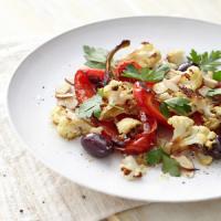 Roasted Peppers, Cauliflower, and Almonds_image