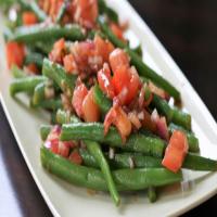 Fresh Green Bean Salad with Balsamic Vinegar_image