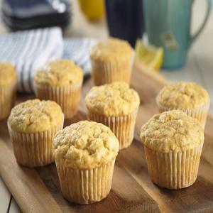 Lemon Flaxseed Muffins image