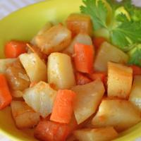 Campfire Potatoes and Carrots image