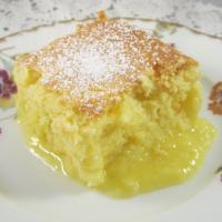 Lemon Custard Pudding Cake image
