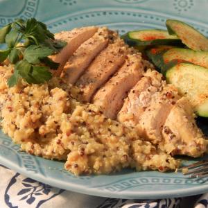 Quinoa and Honey Mustard Chicken Slow Cooker Meal_image