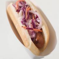 Hot Dogs with Summertime Slaw image