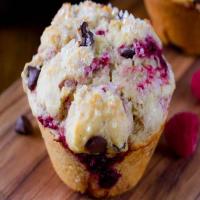 Raspberry Dark Chocolate Muffins_image