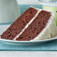 Double Chocolate Cake with Creamy Frosting_image