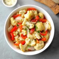 Roasted Peppers and Cauliflower image