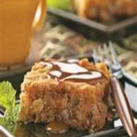 My Best Old-Fashioned Apple Cake with Caramel Sauce_image